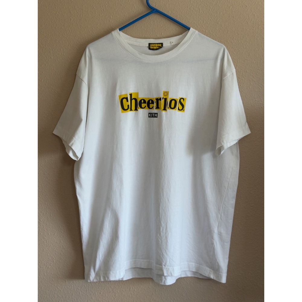 Kith x Cheerios Graphic T-Shirt White Large Mens Limited Edition Cereal Tee